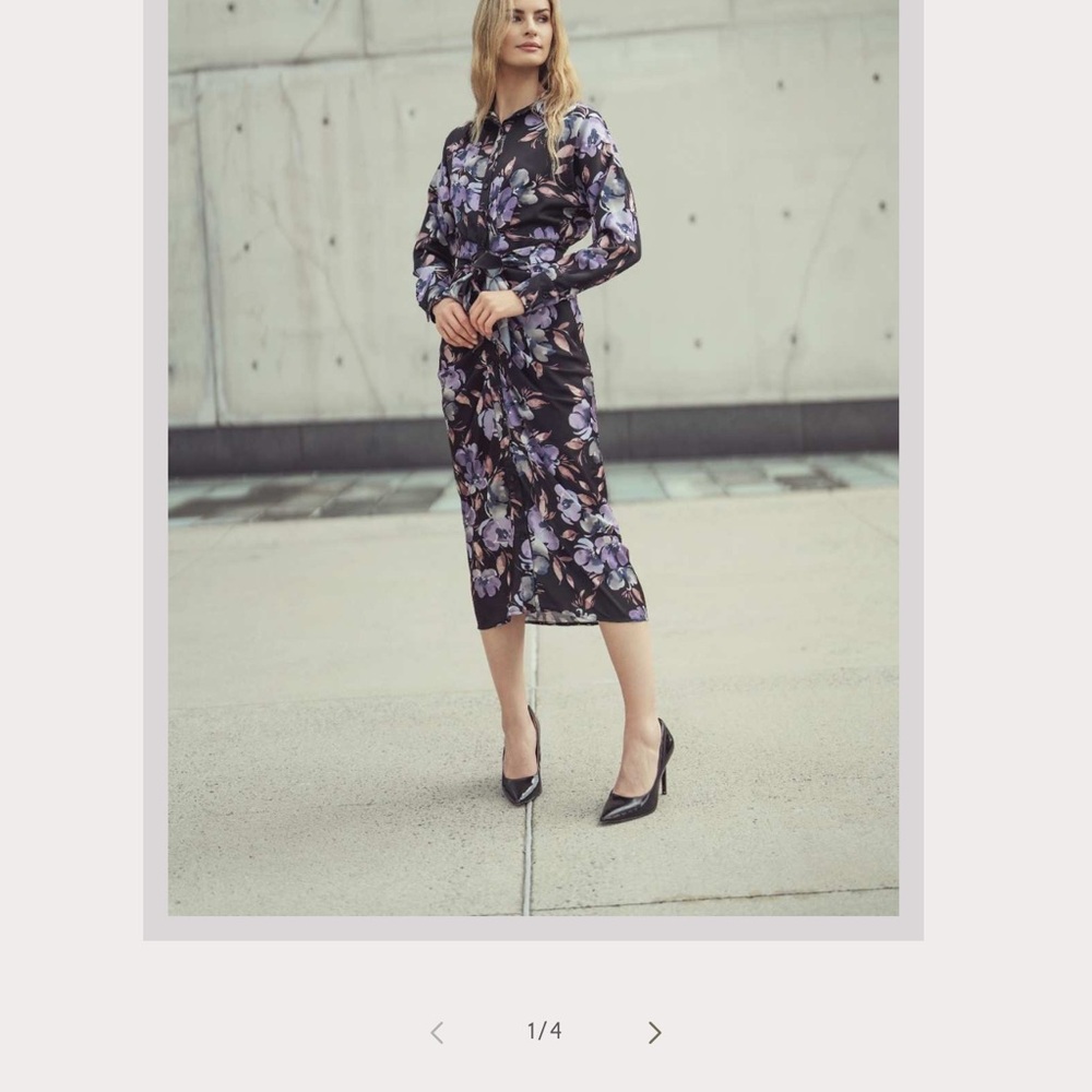 Japparel Rio Dress - Lilac Floral